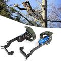 Tree Climbing Spike Set 100Kg/220Lbs, Tree Climbing Harness Kit with Adjustable Safety Climbing Harness for Tree Climbing (2 Gears)