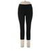 VSX Sport Active Pants - Super Low Rise Skinny Leg Cropped: Black Activewear - Women's Size Large