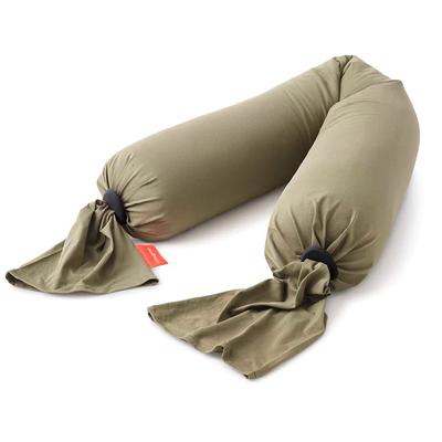 bbhugme Pregnancy Pillow - Dusty Olive / Black