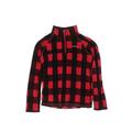 Columbia Fleece Jacket: Red Print Jackets & Outerwear - Kids Girl's Size 18
