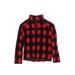 Columbia Fleece Jacket: Red Print Jackets & Outerwear - Kids Girl's Size 18