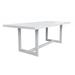 Hokku Designs Diona 82.7" Dining Table Metal in White | 29.6 H x 82.7 W x 39.4 D in | Wayfair 6B88140D049E4A2CA7BA26ECF91525C5