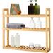 Loon Peak® Gabina 3 Piece Bamboo Solid Wood Tiered Shelf in Brown | Wayfair 65E1CD774D024D9CA7003990FE8B7CEC