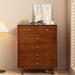 Everly Quinn Zanobia Solid Wood Accent Chest in Brown | 47.24 H x 29.53 W x 15.75 D in | Wayfair 572CC6C604424A54B59A0A5D9EC3723C