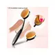 Brosse cosmétique simple brosse BB noire brosse à poudre pliable sans poudre brosse à dents de