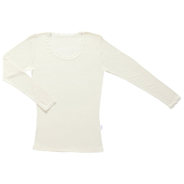 Joha - Women's Blouse 70402 - Merinounterwäsche Gr L weiß