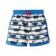 Hatley - Badeshorts Nautical Whale In Weiß/Blau, Gr.110