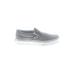 Vans Sneakers: Gray Print Shoes - Women's Size 4 1/2 - Almond Toe