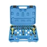 Universal A/C Leck Prüfung Detektor Werkzeug/Flush Fitting Adapter Kit (Fit für 98% Fahrzeuge) für