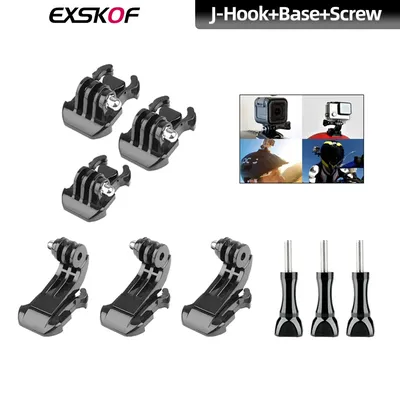 Für GoPro J Haken Quick Release Basis Mount Schraube Für GoPro Hero 13 12 11 10 9 Insta360 X5 X4 X3 DJI Action 5 4 3 Zubehör Set