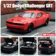 1/32 Dodge Challenger srt Spielzeug auto Modell jkm Druckguss Miniatur antike Türen zu öffnen Sound