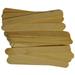 Spa Stix Large Jumbo Waxing Sticks - 6 x 3/4 Pack of 100 Jumbo Sticks 100 Count (Pack of 1) Large Waxing Sticks