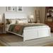 Valencia Solid Wood Low Profile Sleigh Platform Bed with Matching Footboard