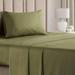 CGK Linens Brushed Microfiber Wrinkle Resistant 4 Piece Sheet Set