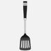 Cuisinart CTG-04-LT Barrell Handle Nylon, Slotted Turner, Silver/Black