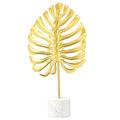Spring Savings! Uhuya Nordic Metal Turtle Leaf Furnishing Gold Leaf Crafts Desktop Abstract Sculpture Gold