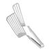 3pcs Stainless Steel Barbecue Turners Multi-function Food Tongs Steak Clamps Fish Spatula