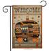 GBSELL Home Clearance Fall Camper Primitive Garden Flag Home Decoration Banner 12x18in Gifts for Women Men Mom Dad