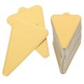 100 Sheets of Mini Cake Triangle Bases Cake Cardboard Trays Mousse Cake Display Bases Cake Decorating Supplies