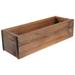 Wood Planter Box Garden Planter Vintage Planter Box Rustic Rectangular Container Holder Planter Box for Outdoor Plants Vegetables Flowers