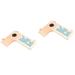 2 Pieces Hamster Cooling Springboard Toys for Guinea Pigs Hamsters Rabbit Gerbil