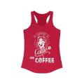 Pet Coffee Lover Women s Racerback Tank I Love My Collie And Coffee