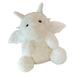 Almencla Dragon Stuffed Animal Plush Toy Dragon Plush Toys with Wing Soft Cartoon Flying Dragon Pillow Doll Gifts for Baby White