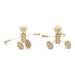 10 PCS Cartoon DIY Wooden Toys Creative DIY White Embryo Toy Funny DIY Wooden Drawing Toy Adorable DIY Wooden Drawing Toy Early Educational Toy for Kids Child Playing