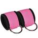 1 Pair Sports Binding Leg Buckle Fitness Training Equipment Foot Rings Portal Frame Leg Hip Strength Trainer Ankle Tension Rope Accessory for Gym (Pink)
