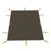 Sunshades Depot 10 x30 Rectangle Brown Winter Pool Cover Pool Safety Covers for In-Ground Swimming Pools Inground Pool Leaf Net Cover Wire Rope Hemmed All Edges