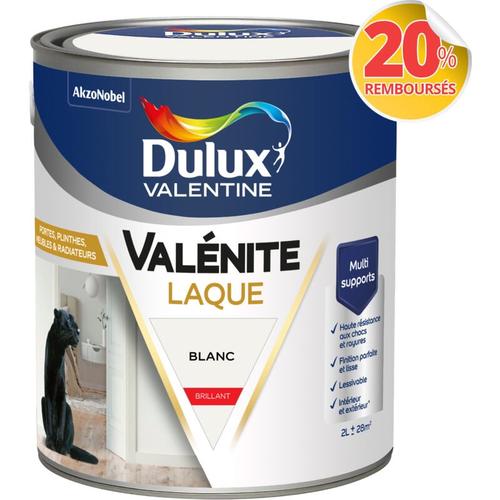 Dulux Valentine - Peinture Laque Valénite Intérieur et Extérieur Multi-supports - Finition parfaite