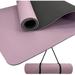 Yoga Mat 8mm Thick TPE Yoga Mats 72 x24 Non Slip Non Slip Exercise & Fitness Mat with Carrying Strap