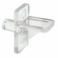 1 Pc Prime-Line Clear Plastic Shelf Shelf Support Peg 1/4 Inch Ga. 0.5 In. L 5 Lb