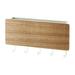 College Essential Ozmmyan Wall Mounted Key Rack Non Hole Hook Key Rack Solid Wood Sundries Storage Rack Save Big on School Supplies