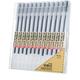 XSG Black Gel Pens[0.5mm]Ã¯Â¼Å’Extra fine point pens Ballpoint pens For japanese Office School Stationery Supply 12 Packs