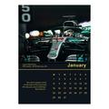 Desk Calendar 2024-2025 | At a Glance Desk Calendar 2024 Personalized F1 2024 Calendar Racing Car and Racing Track Shape Calendar F1 Calendar 2024 Desk Calendar Gifts for F1 Fans