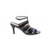 Kenneth Cole REACTION Heels: Black Print Shoes - Women's Size 10 - Open Toe