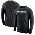 Men's Nike Deion Sanders Black Coach Prime Core Long Sleeve T-Shirt