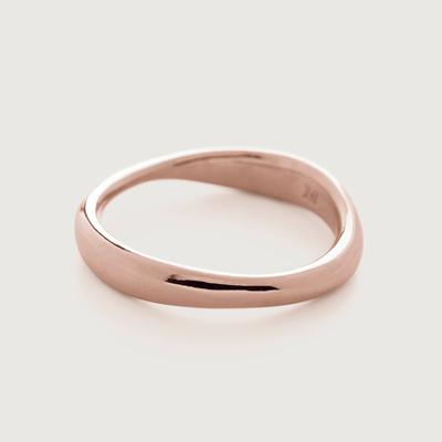 Rose Gold Nura Reef Stacking Ring