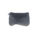 Rebecca Minkoff Leather Clutch: Pebbled Black Solid Bags