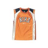 Nike Short Sleeve Jersey: Orange Sporting & Activewear - Kids Girl's Size 7