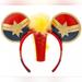 Disney Accessories | Captain Marvel Ear Headband With Mohawk | Color: Red/Yellow | Size: Os