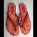 Coach Shoes | Coach Val Signature Flip Flop Sandals Size Women's 10 B. | Color: Red | Size: 10