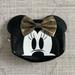 Disney Bags | Disney Disneyland X Bioworld Minnie Mouse Minnie Mini Cosmetic Zipper Bag | Color: Black | Size: Os