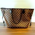 Louis Vuitton Bags | Authentic Louis Vuitton Neverfull Mm. Damier Ebene Print. Includes Dust Bag. | Color: Brown | Size: Os