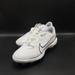 Nike Shoes | Nike Alpha Huarache Varsity 4 Low Metal Baseball Cleats White Dj6516-100 Sz 8.5 | Color: White | Size: 8.5
