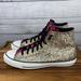 Converse Shoes | Converse Chuck Taylor All Star Glitter Gold Pink Hi Top 173144c Womens Size 12.5 | Color: Gold/Pink | Size: 12.5