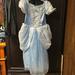 Disney Costumes | Girls Cinderella Dress Size 7/8 And Accessories | Color: Blue/Silver | Size: 7/8