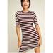 Anthropologie Dresses | Anthropologie Stateside Ribbed Stretchy Shirt Sleeve Dress. Size Sm - Like | Color: Red/Tan | Size: S