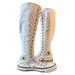 Converse Shoes | Converse Ctas Xxhi Tall Knee Lace Up Sneaker White 1v709 Y2k Rare Men 4 Women 6 | Color: White | Size: 6